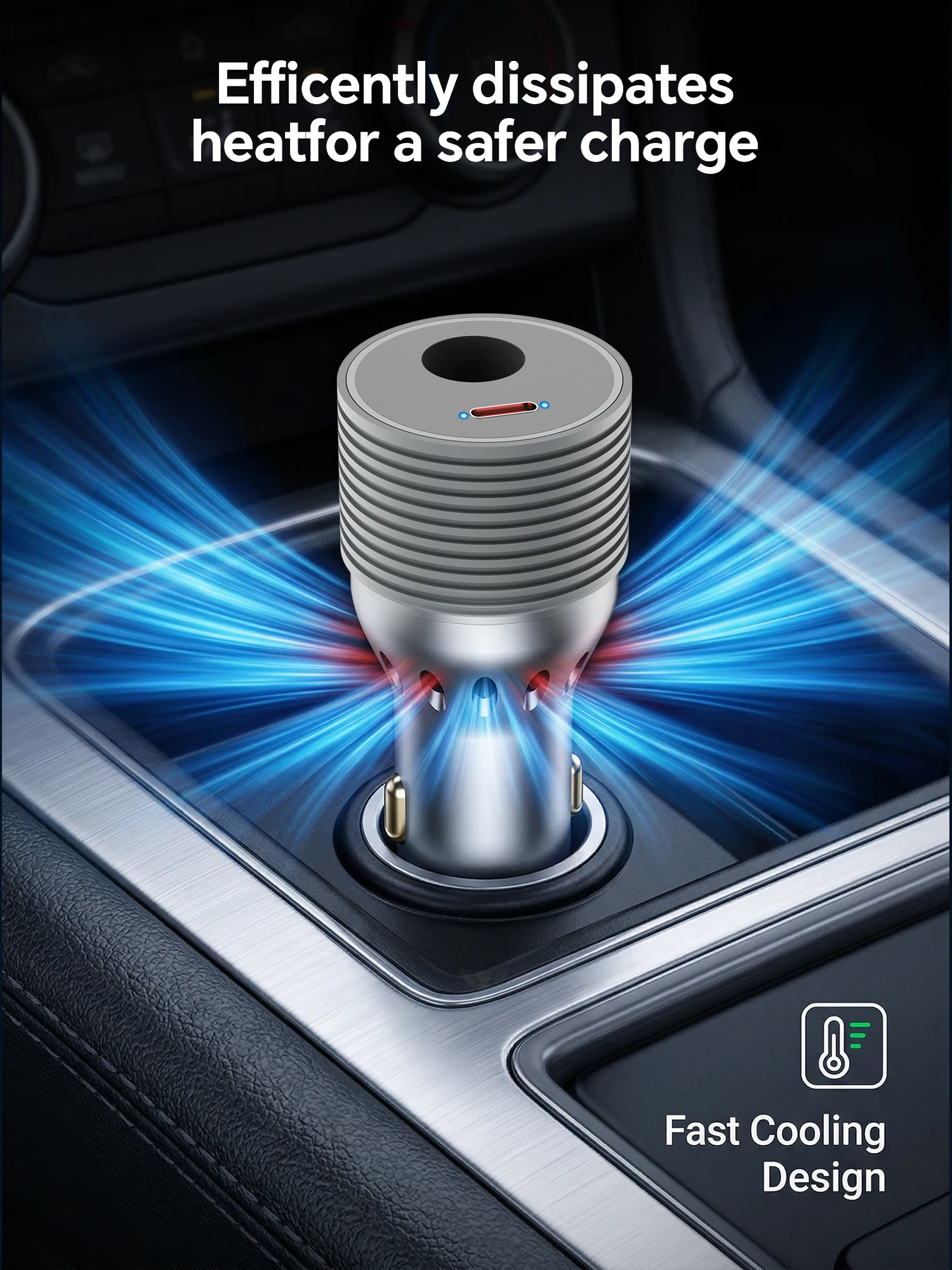 Für Starlink Mini Autoladegerät 2in1 12V-24V Auto-Adapter 90W DC30V-3A 45W Typ-C Zigarettenanzünder-Adapter Auto-Zubehör – Detail 8