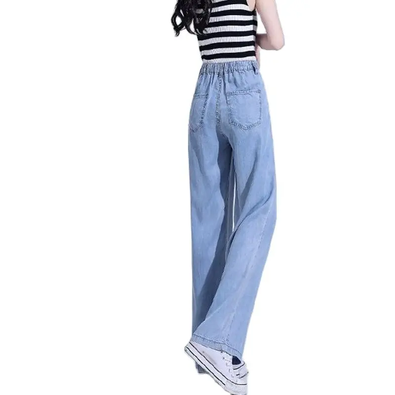 

Y2K Summer Jeans Boyfriend Mom High Waisted Jeans Blue Streetwear Vintage Wide Leg Jeans Baggy Cool Cute Denim Loose Pants Woman