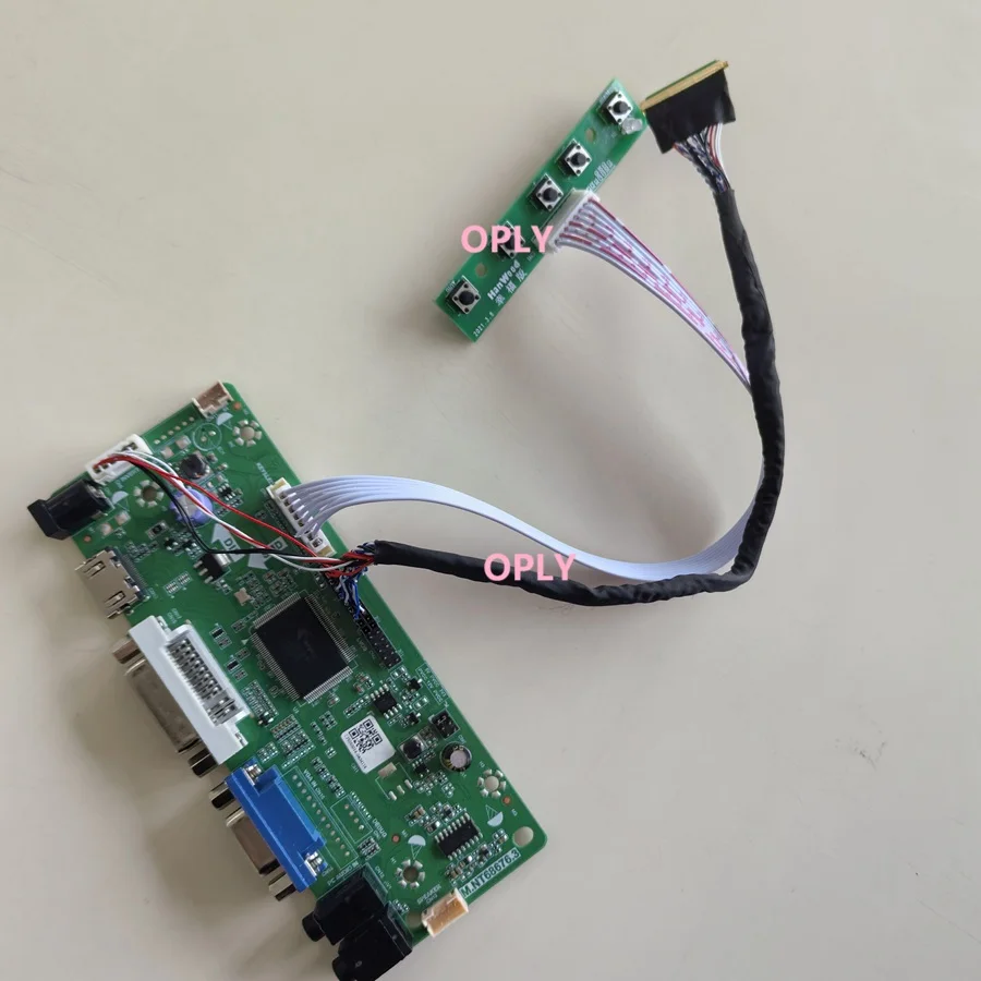 M.NT68676 Controller Card Kit LED for LP156WH4 LP156WH4-TLA1/TLA1  LP156WH4-TLN1/TLN2 LCD 1366X768 15.6