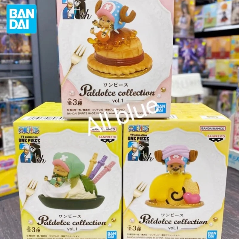 

Новинка Bandai Banpresto цельный Тони Чоппер палльче коллекция Vol.1 Коллекционная Аниме Фигурка модель игрушка подарок кавайная кукла