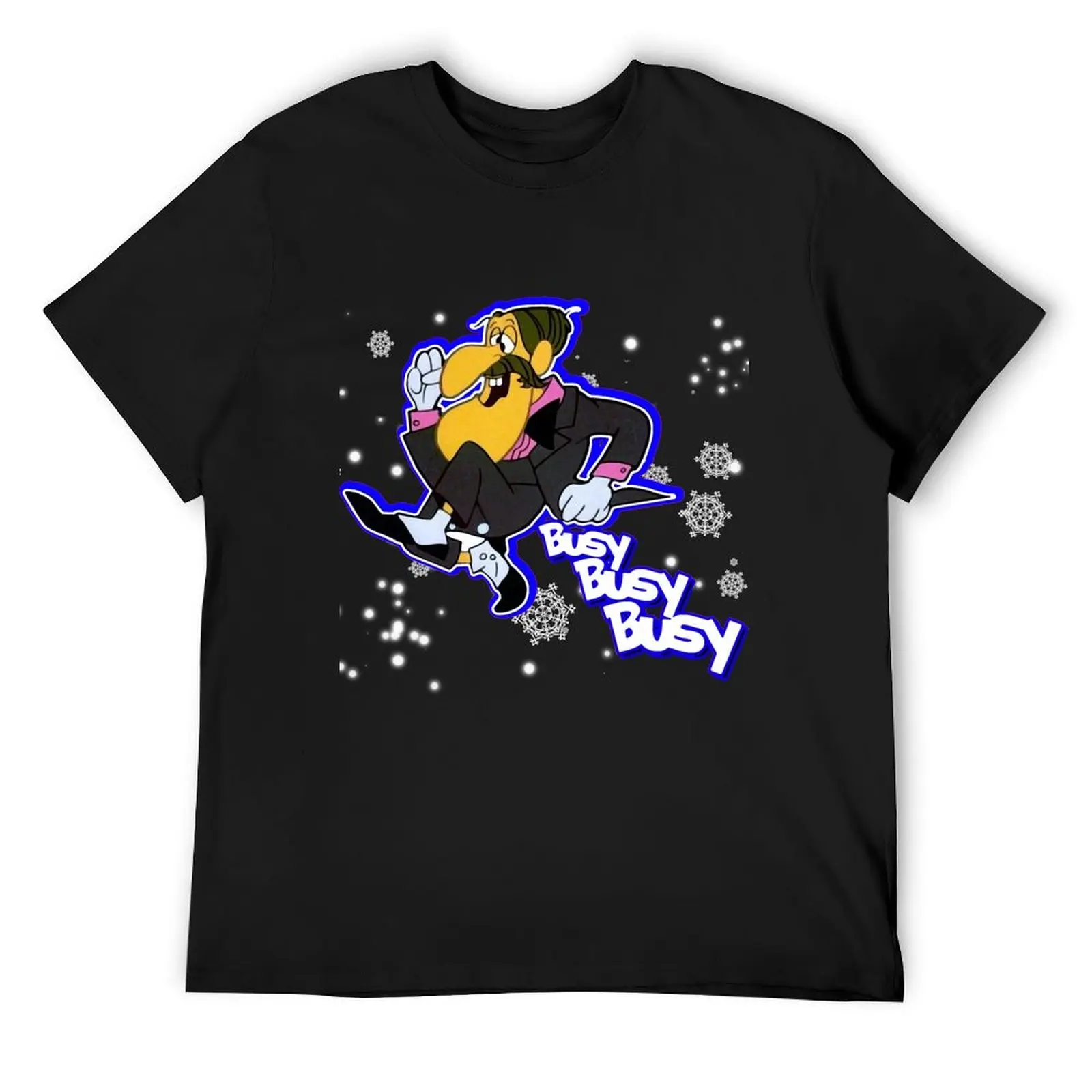 

busy busy busy magician holiday christmas retro tribute T-Shirt for a boy custom shirt Men's t shirts