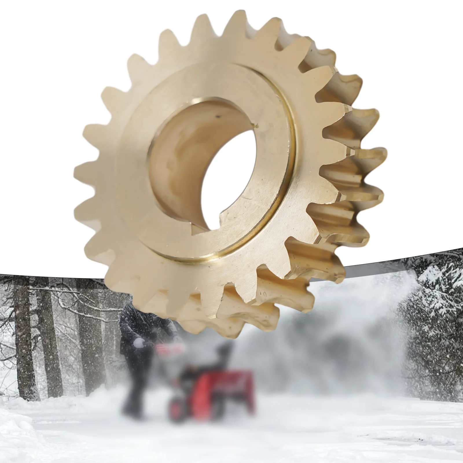 22 Teeth Worm Gear For FOR Craftsman Dual Stage Snow Thrower Model 51405 51405MA Fits Multiple Snowblower Replacement Parts