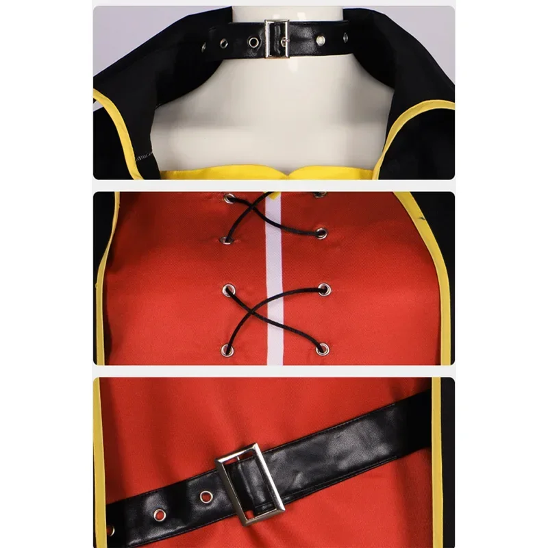 EE01 Megumin تأثيري حلي كونوسوبا نعمة الله على هذا العالم الرائع تأثيري عباءة فستان موحد أزياء الهالوين & 0Ww