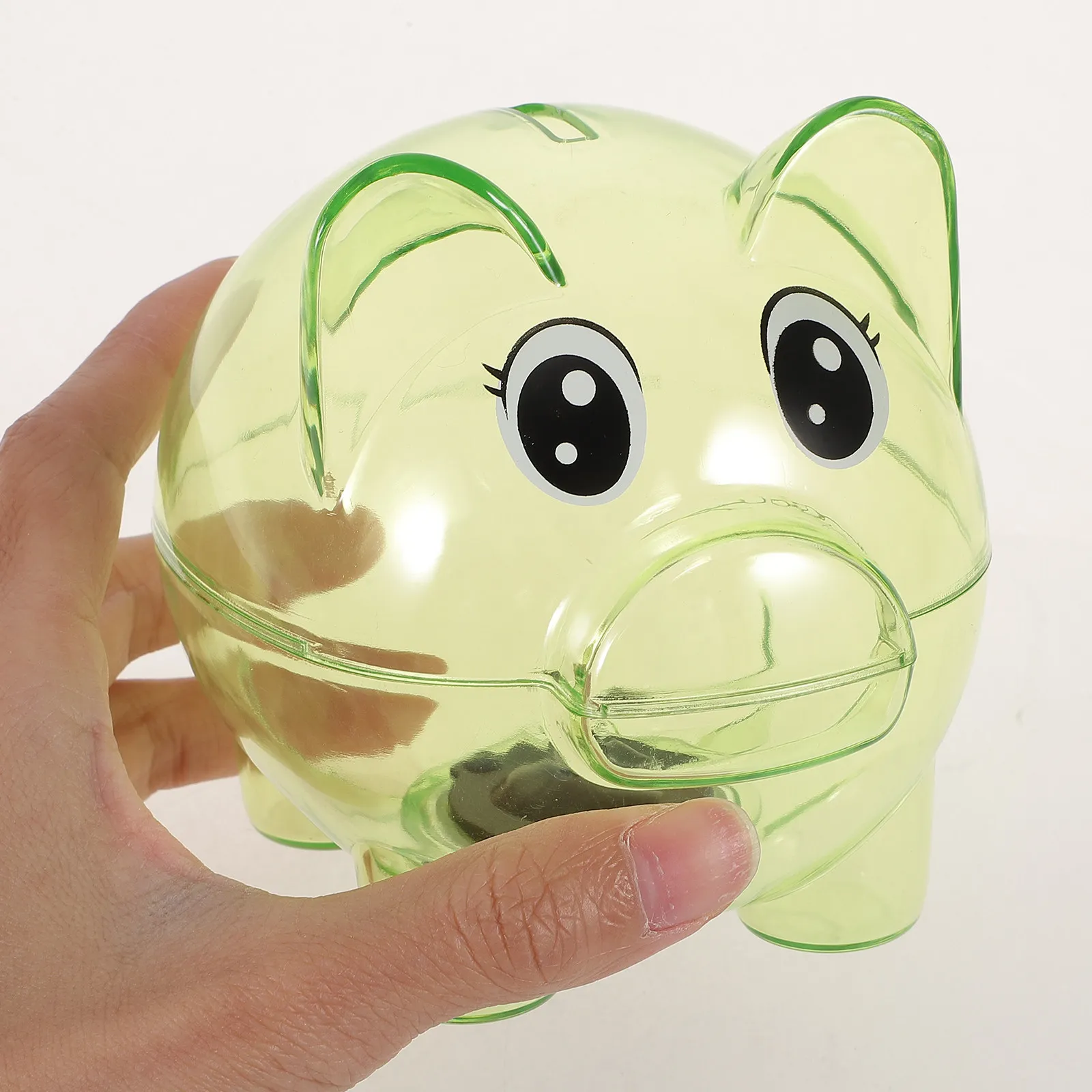 

Набор из 2-х стеклянных прозрачных копилок для детей, большие банки для монет, для спальни и гостиной