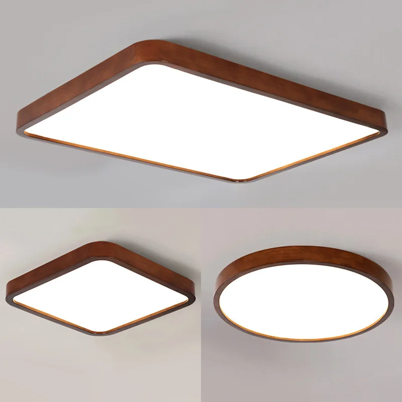 

New Chinese style, log, living room ceiling light, creative, bedroom, balcony, corridor aisle light
