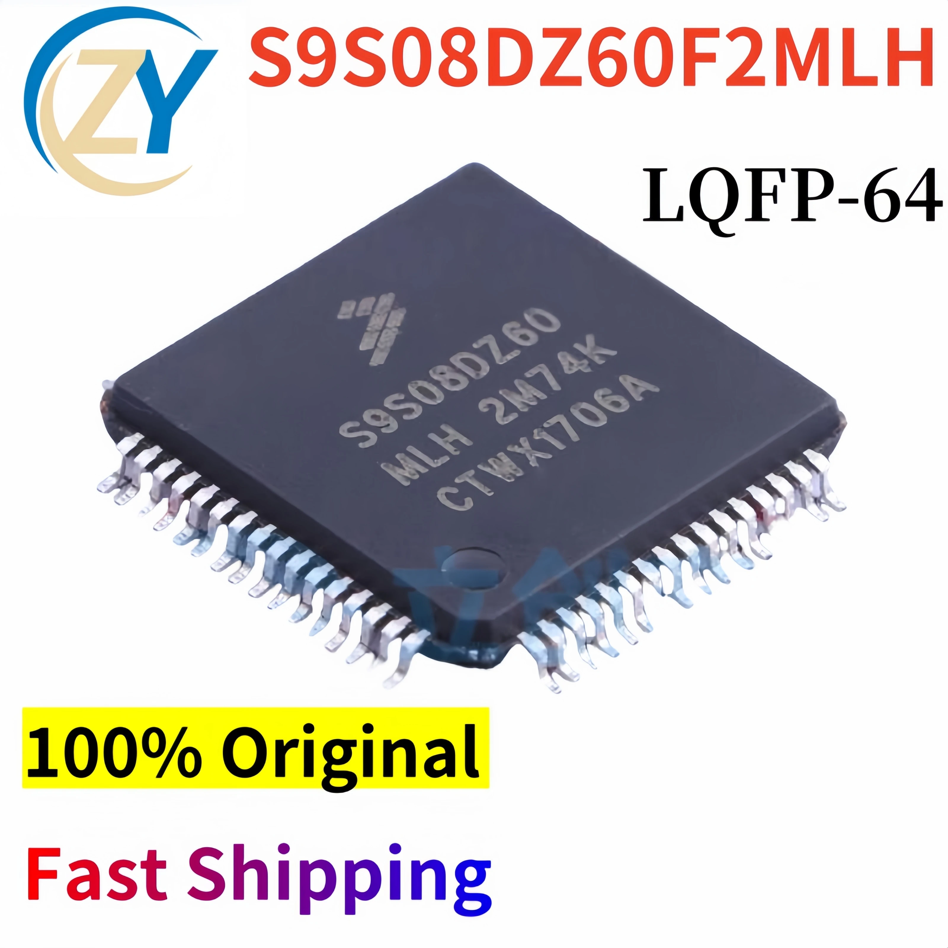 

100% Original S9S08DZ60F2MLH 8-Bit MCU S9S08DZ60 40MHz LQFP64 Guaranteed Quality & In Stock
