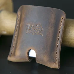 Genuine Leather Lighter Case, Cowhide Custom Protective Sleeve, Lighter Storage  Bag for Zippo Lighter Case