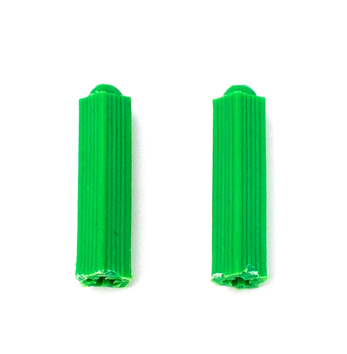 M6 Green Plastic Expansion Tube/Rubber Plug/Nylon Plunger/Drywall Plastic Wall Plug Anchor Plug Fixing Wall Anchor