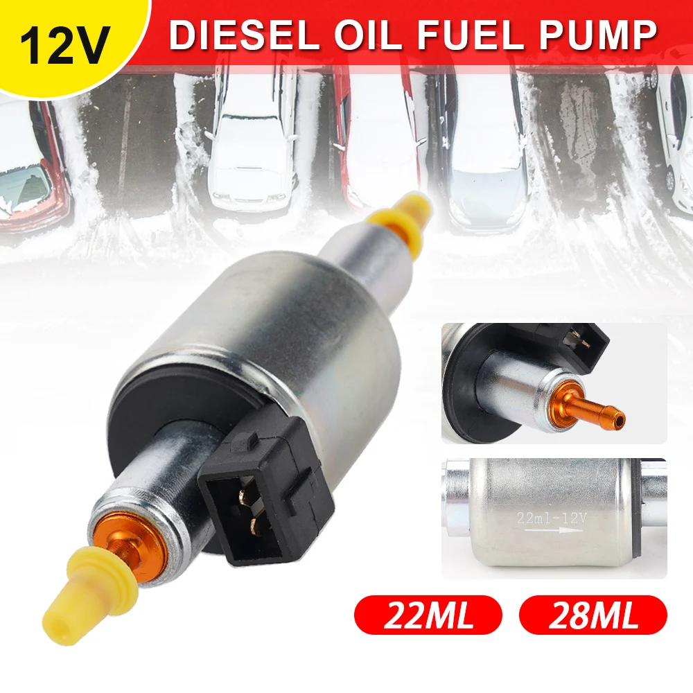 

22ml 28ml Diesel Pump 12V Air Diesel Parking China Heater Parts Universal Heater Oil Pump for Webasto Eberspcher