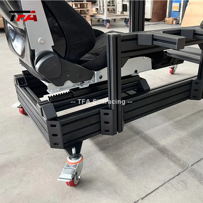 Profil Aluminiowy 4080 40120 Gra DIY Bezpośredni Napęd Symulator Wyścigowy Cockpit Siedzenie Hamulec Ręczny Stelaż do Symulatora Wyścigów