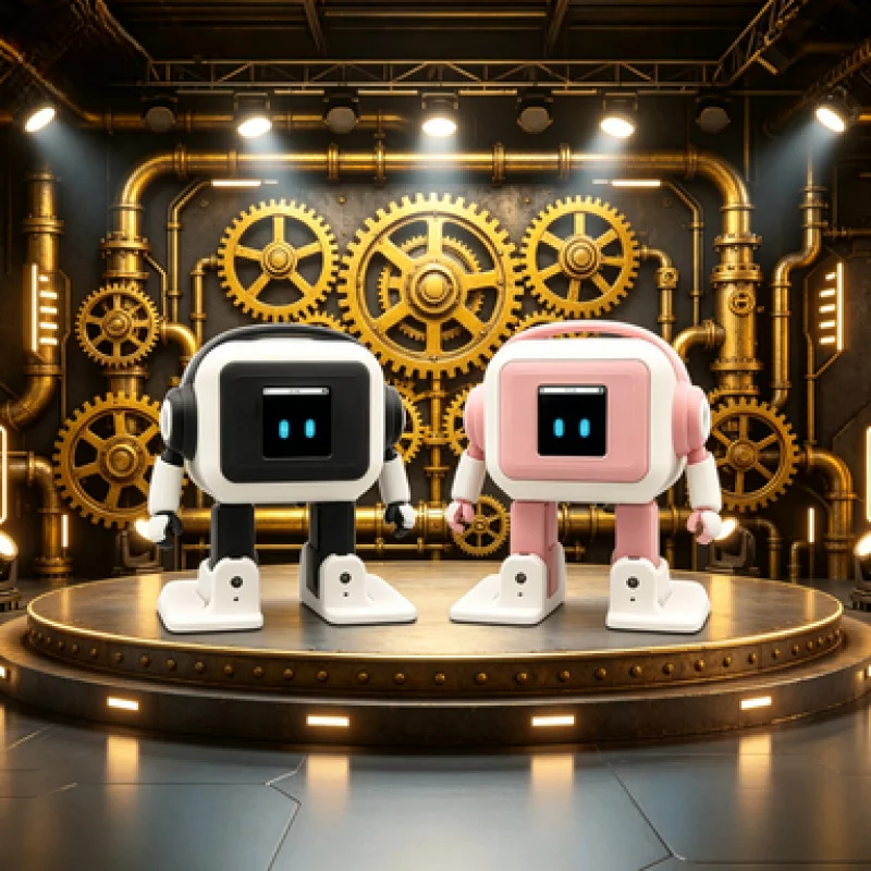 All-in-one EMO AI Smart Robot Voice Chat Dancing Function Personalized Customized Mini Desktop Ornament For Kids Gift