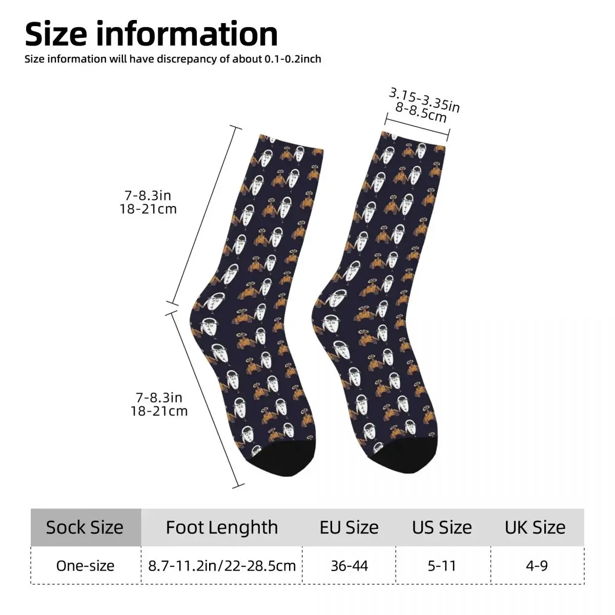 Calcetines largos absorbentes de sudor para hombre y mujer, medias de primera fecha, Harajuku, accesorios para todas las estaciones, regalo de cumpleaños