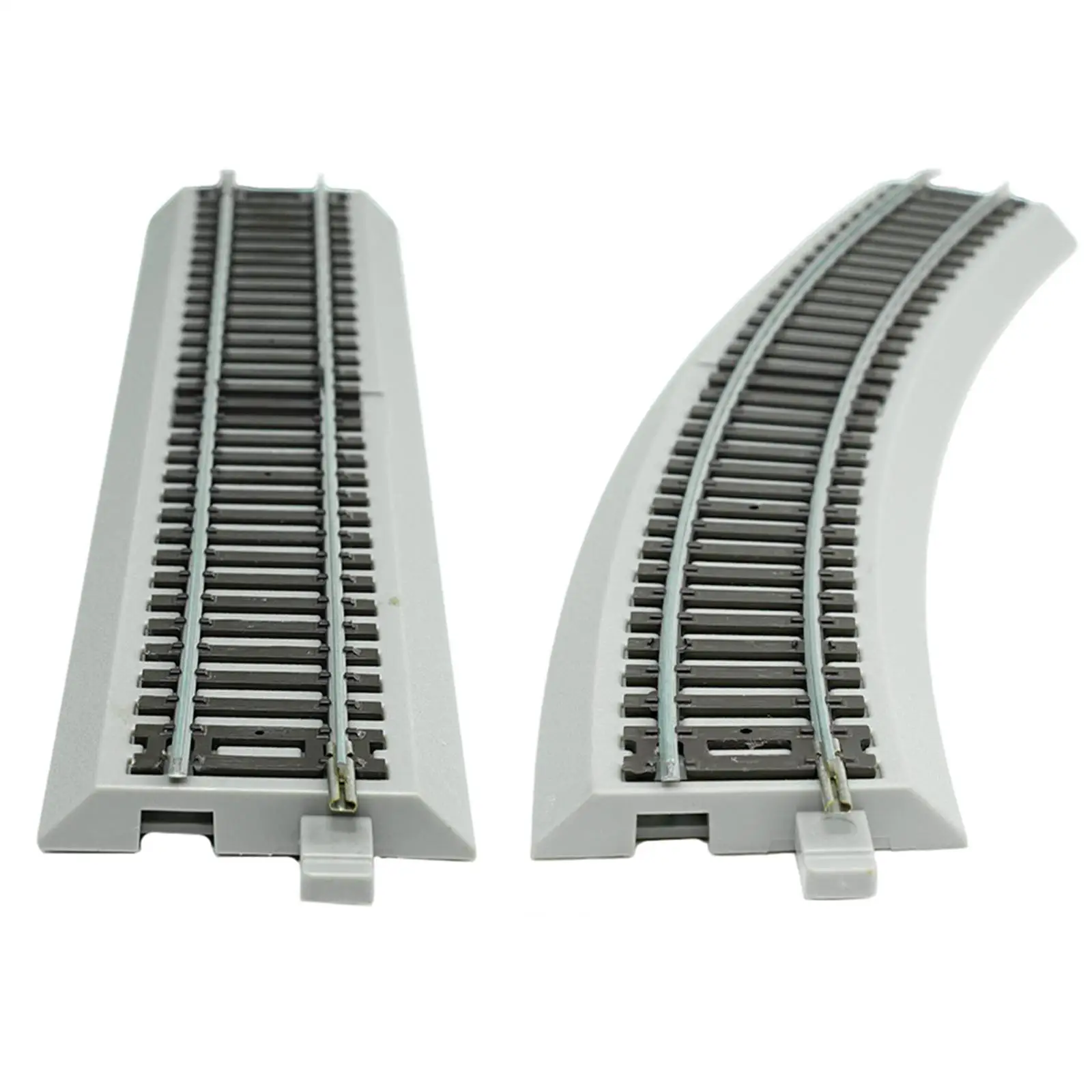 

Модель железнодорожной линии масштаба 1:87 для HO-моделей, железно-пластиковая концевая секция, развивающая игра для детей