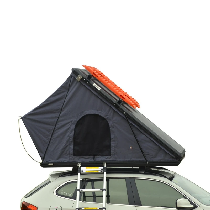 

Explorer all-aluminum thin roof tent 4x4 off-road model with luggage rack, roof