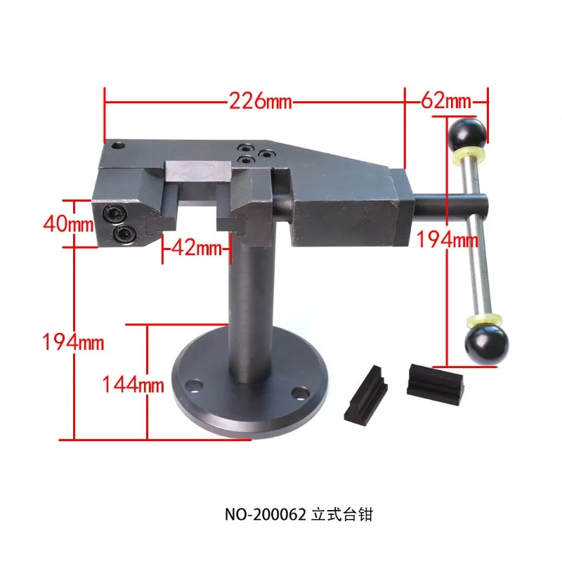 Multifunctional Vertical Vise Clamp for Fuel Injector Nozzle Disassembly Test