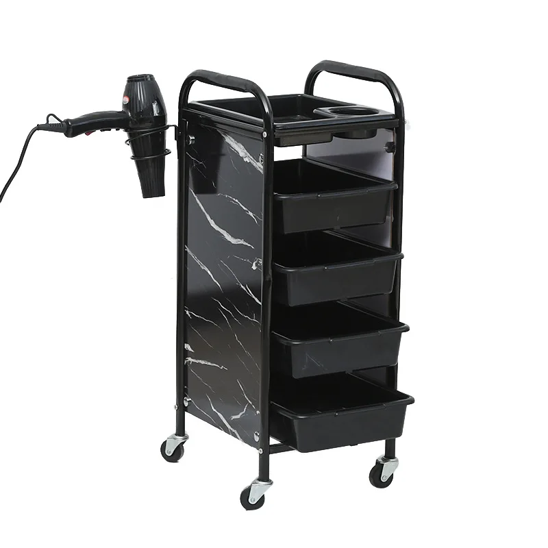

Hairdressing Tool Cart Perm Haircut Trolley Haircut Perm Multi-layer Shelf