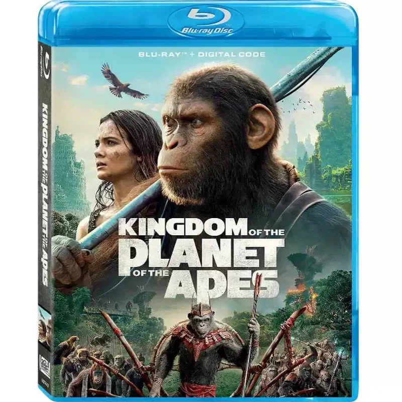 Rise of the Planet of the Apes: A New World (2024) BD50 Blu-ray Movie, Blu-ray Disc
