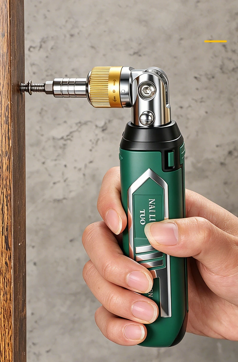 14-in-1 Multifunktions-Ratschenschraubendreher-Set 180 ° Rotierender Schraubendreher mit Magnetischem Bit-Set, Tragbares Handwerkzeug für Heim-DIY – Detail 11