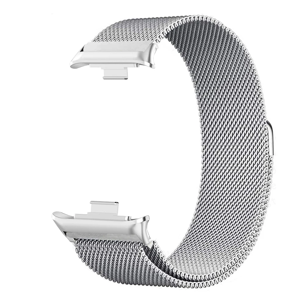 for Xiaomi Mi Band 9Pro/8Pro Milanese Loop Metal Strap for Redmi Watch 5 4 Milan Wire Mesh Applicable to Both Boys and Girls