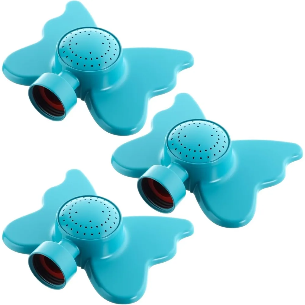 

3 шт., небольшой спринклер, точечный металлический двор, газон, 360 градусов, водные садовые спринклеры, покрытие до 30 футов, дизайн бабочки, место встретил