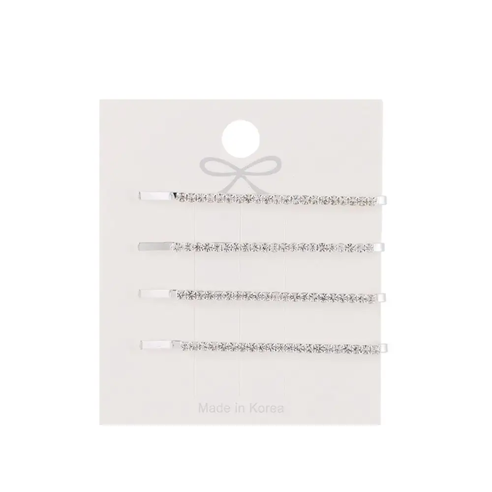 

Women Girls Bingbing Accessories Rhinestones Hairpins Diamondl Hairgrip Shining Crystal Barrettes Hair Clips Set