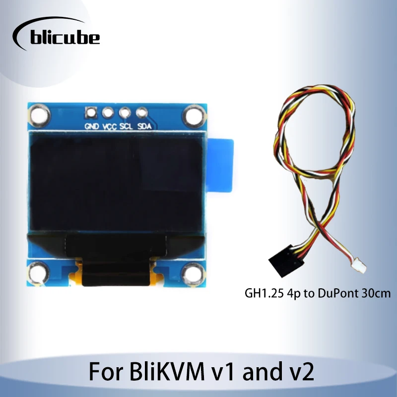 BliKVM v1 v2 zed SSD1306 128x64