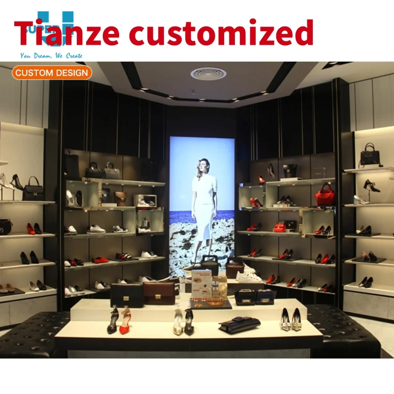 

(customized)Fashion Concept Design Shoes Display Shelves Shoe Shop Retail Footwear Display Stand