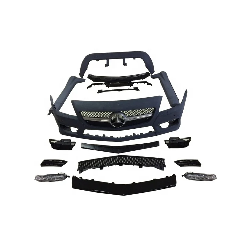 PP material body kits for Mercedes benz SLK class R172 upgrade AMG body kit 11-14