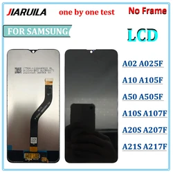 LCD Display For Samsung A50 A02 A10 A10S A20S A21S LCD Display Touch Screen Digitizer Assembly No Frame