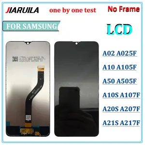 Bilashmart LCD Display Samsung A50 A02 A10 A10S A20S A21S LCD Display Touch Screen Digitizer Assembly No Frame