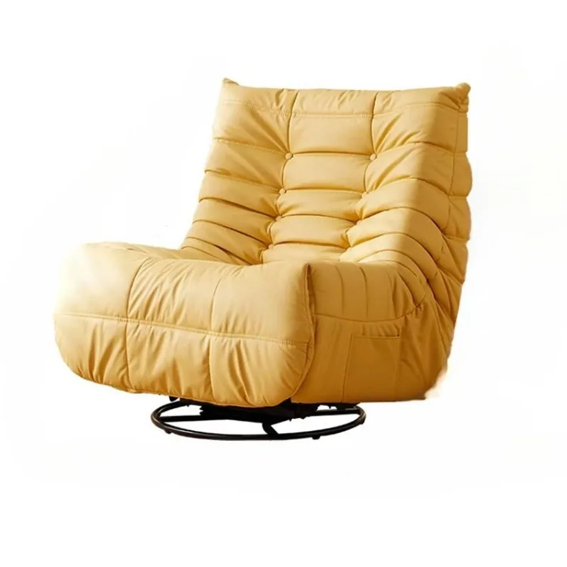 

Multifunctional sofa living room balcony reclining and sleeping lazy sofa leisure home rotating single recliner
