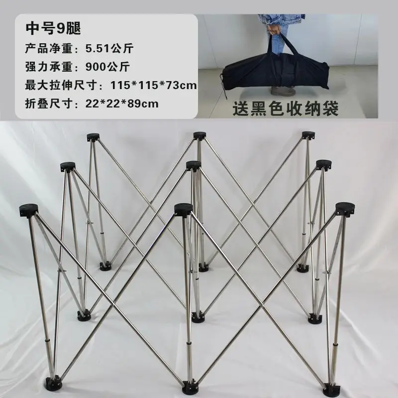 Multifunctional workbench spider leg folding and unfolding mechanical hardware processing combination spider leg new decoration