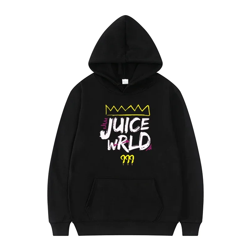 Sudadera con capucha para hombre y mujer, suéter informal de moda de rapero Juice Wrld, sudadera Popular de Hip Hop, ropa de calle de manga larga