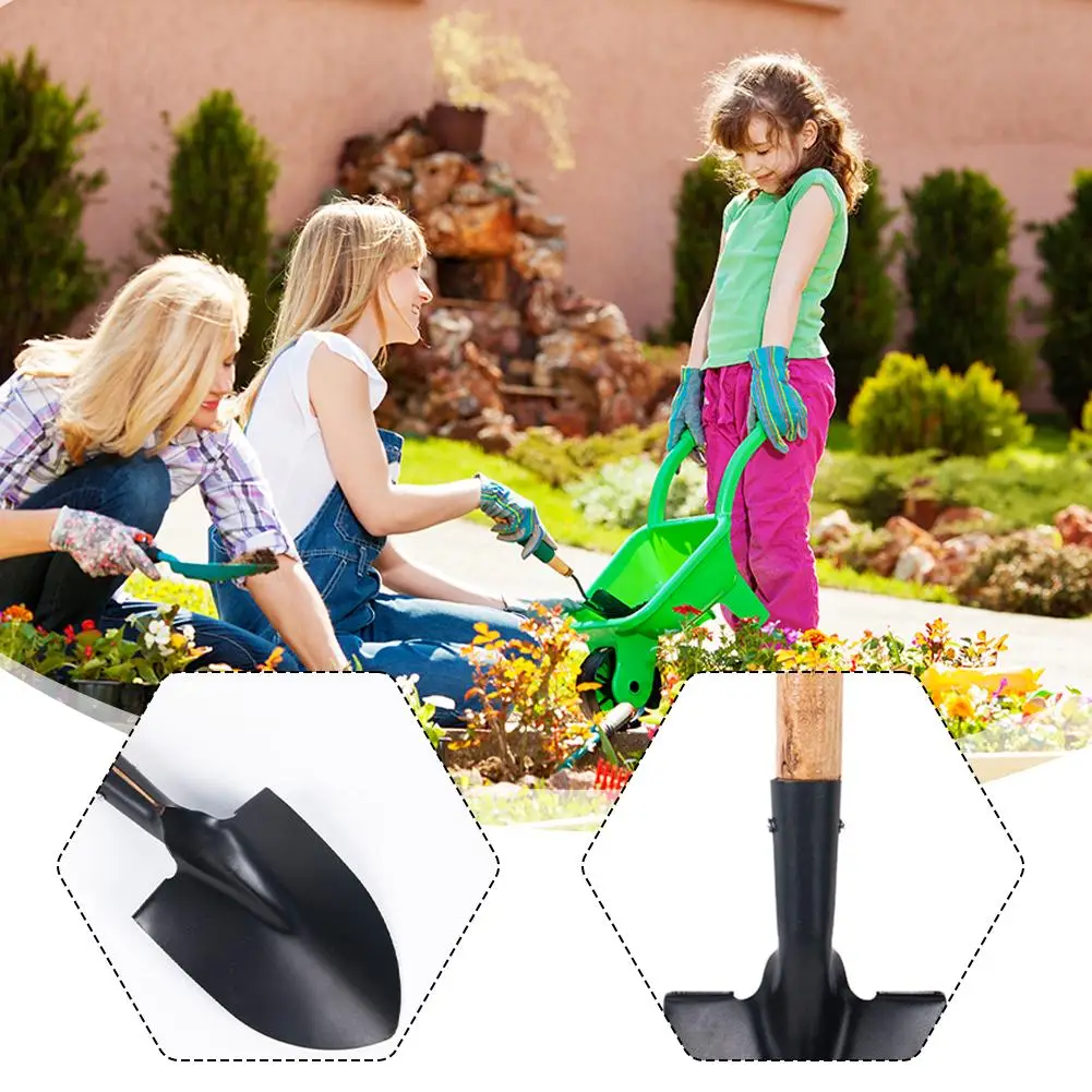 50 cm Grabschaufel, Mini-Schaufeln aus Manganstahl, wasserdicht, rostfrei, Gartenschaufel mit beschichteter Oberfläche für Camping und Outdoor – Detail 1