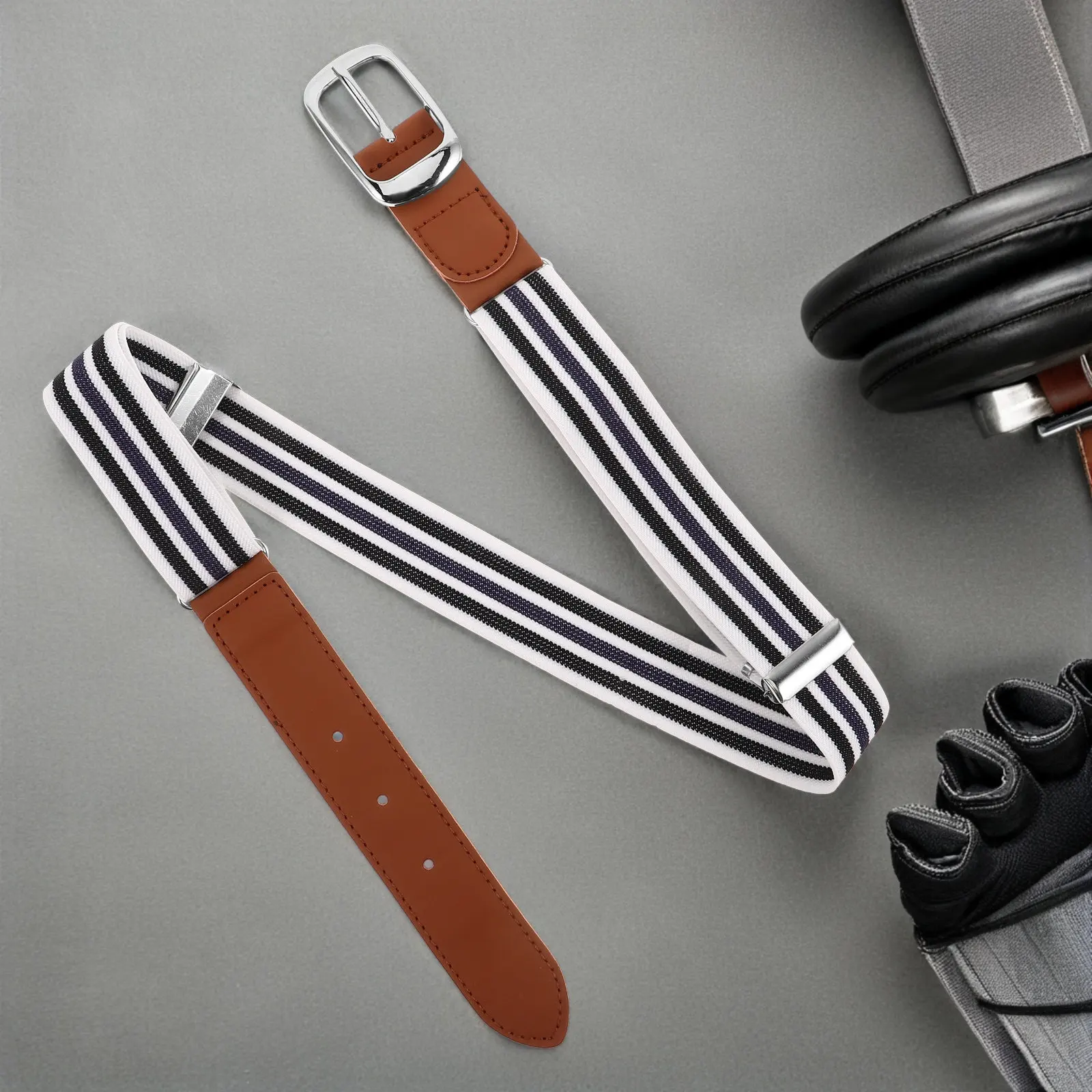 

Эластичный спортивный пояс для подростков, регулируемый пояс для фитнеса на открытом воздухе, удобный пояс из искусственной кожи для бега и пешего туризма, для мальчиков и девочек