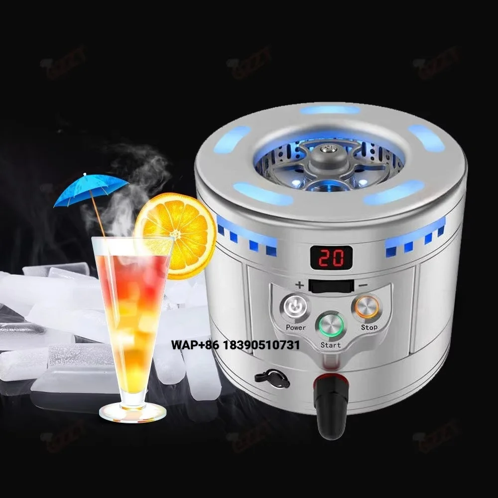 Portable  Dry Ice Fog  Machine Dry Ice Maker for Party Restaurant