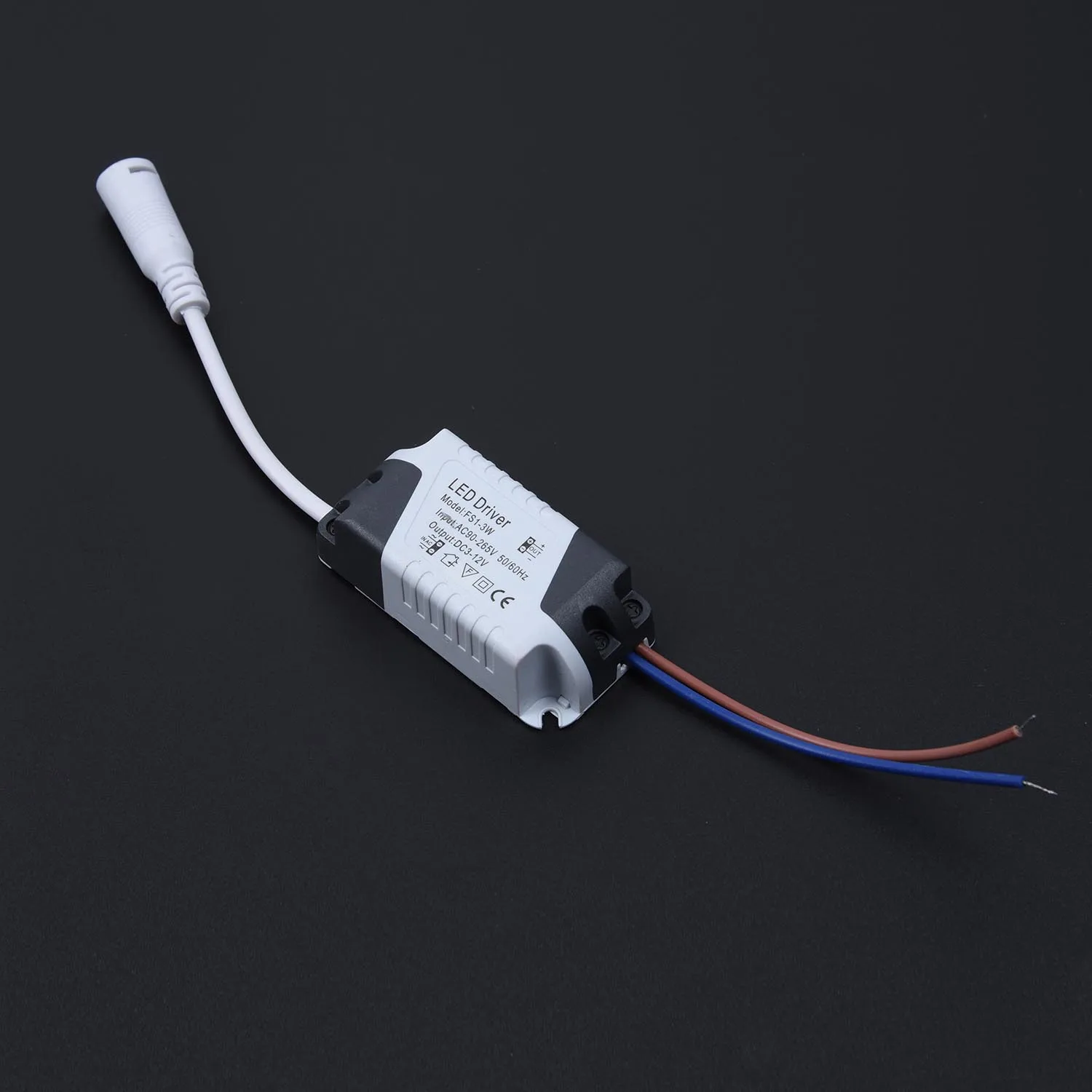 LED電源アダプタートランス,パネルライト,ac90,265v,3w,4-7w,8-12w,13-18w,18-24w,240ma 270ma
