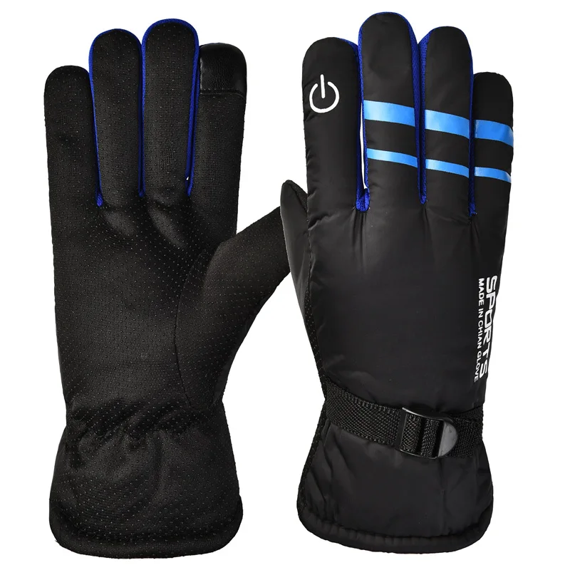 Winter Gloves for Men Snow Gloves Outdoor Ski Motorcycle Men\'s Cycling Gloves Touch Screen Non-slip Warm Ski Gloves Women Winter