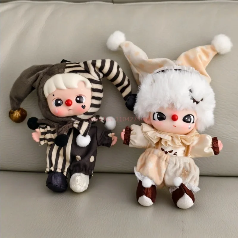 البوب مارت لماذا سلسلة جدا الفينيل صندوق أعمى سر الكرتون أنيمي التماثيل labubu دمية سطح المكتب لعبة حلية فتاة احتفالية هدية #6