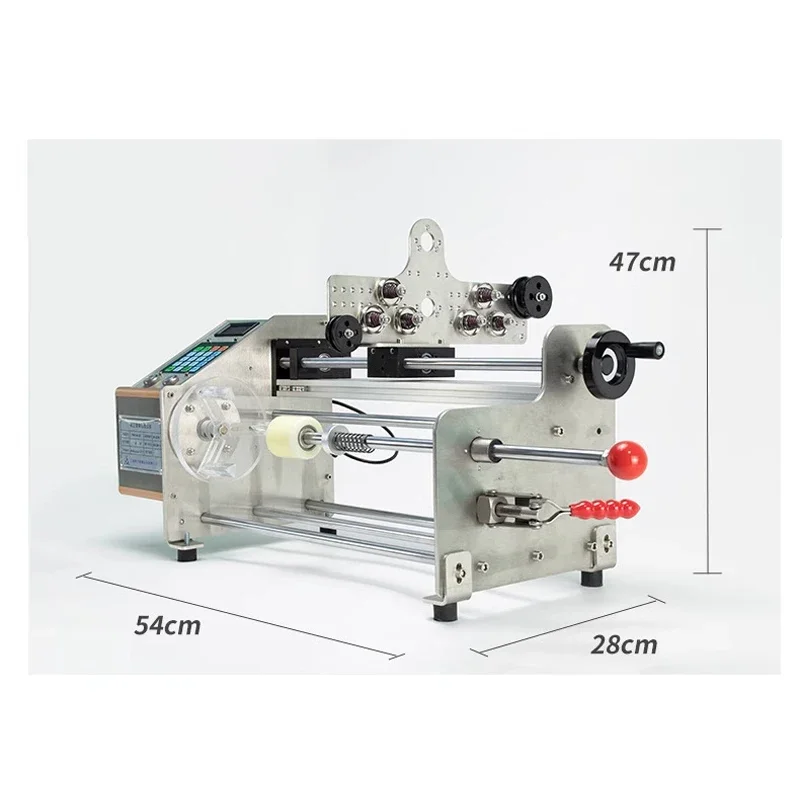 Electric Moxa Hammer Winding Machine Cotton-Silk Parallel Coil Fully Automatic Stranding Equipment Ball-Round Wire Compact Large