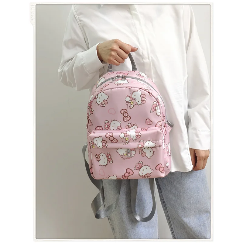 Sanrio New Hello Kitty Student Schoolbag zaino carino resistente alle macchie impermeabile di grande capacità Casual e leggero