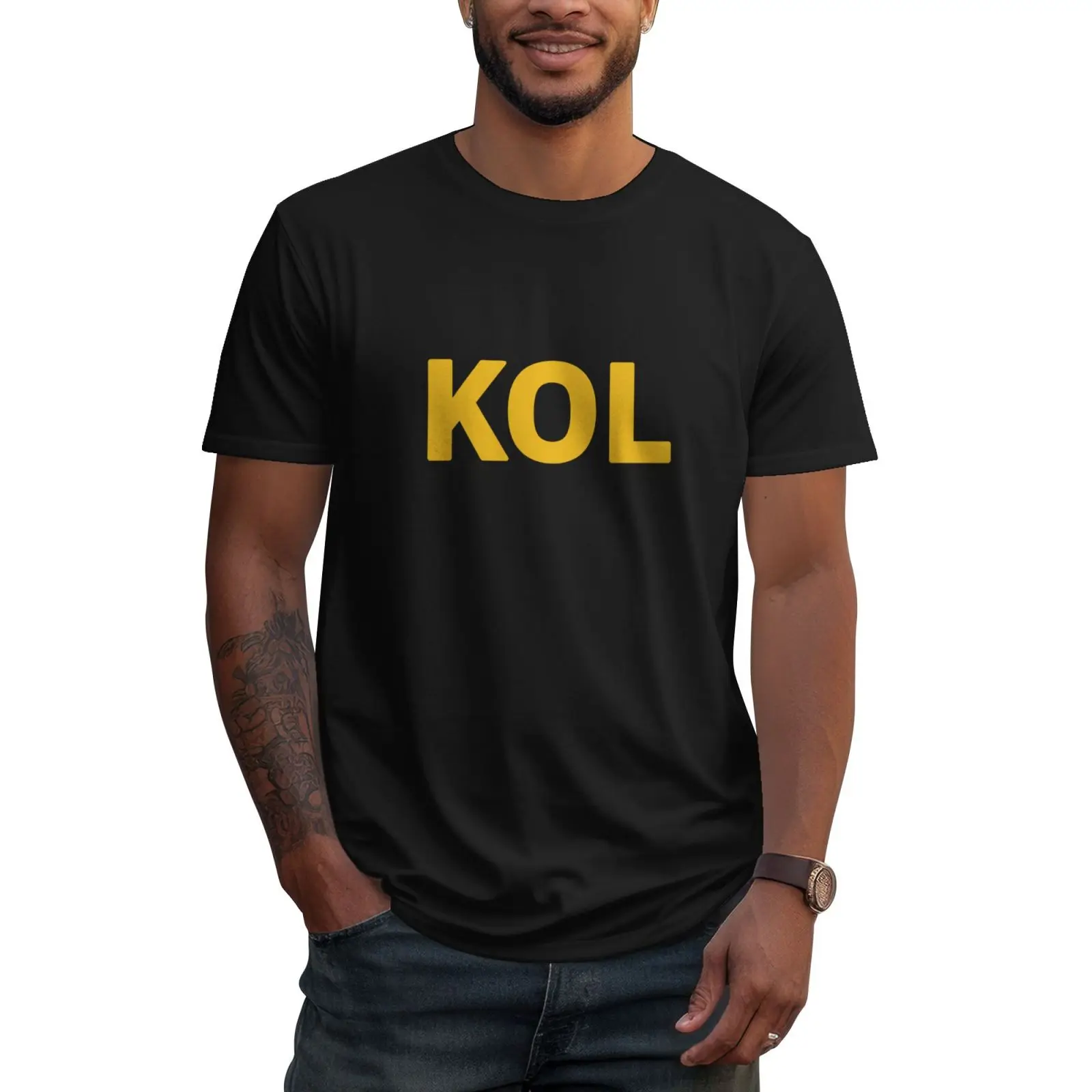 أنا كول طباعة مضحك نمط طباعة الرجال معطف مضحك تي شيرت مطبوع الصيف الفكاهة تي شيرت لينة القطن الشارع تي شيرت