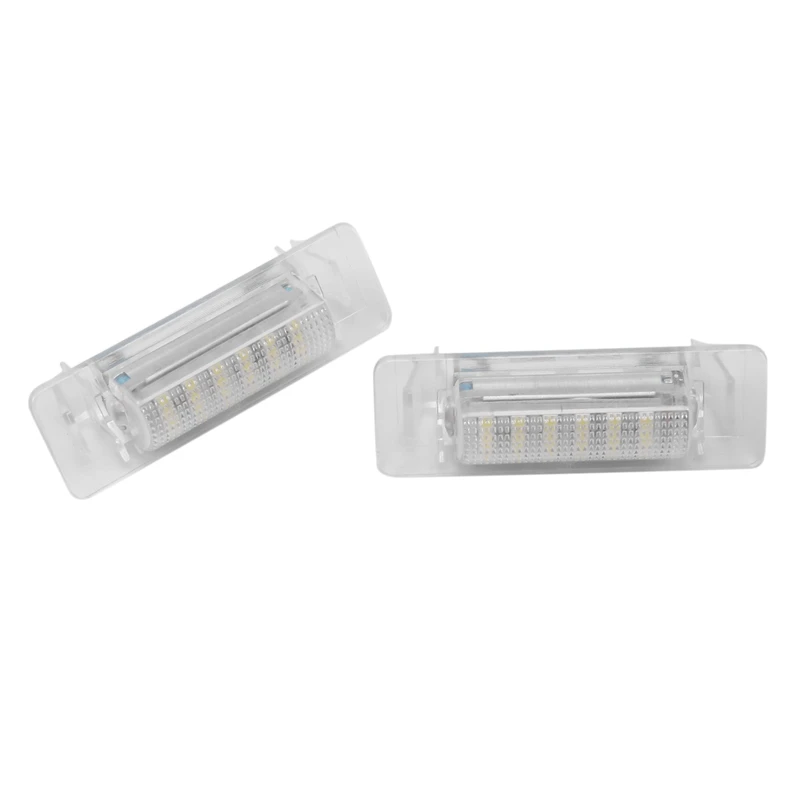 For Mercedes Benz W210 W202 E300 E55 C230 LED Number License Plate Lights Lamp No Error 12V 6500K White License Light