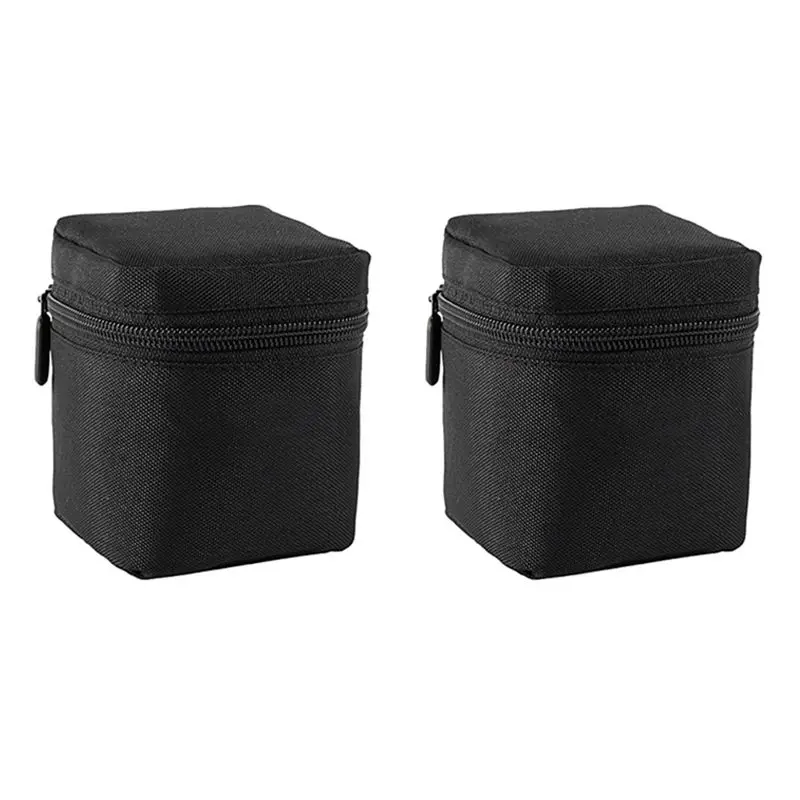 Stylish-6X Camera Lens Bag DSLR Padded Thick Shockproof Protective Pouch Case Lens Pouch For DSLR Camera