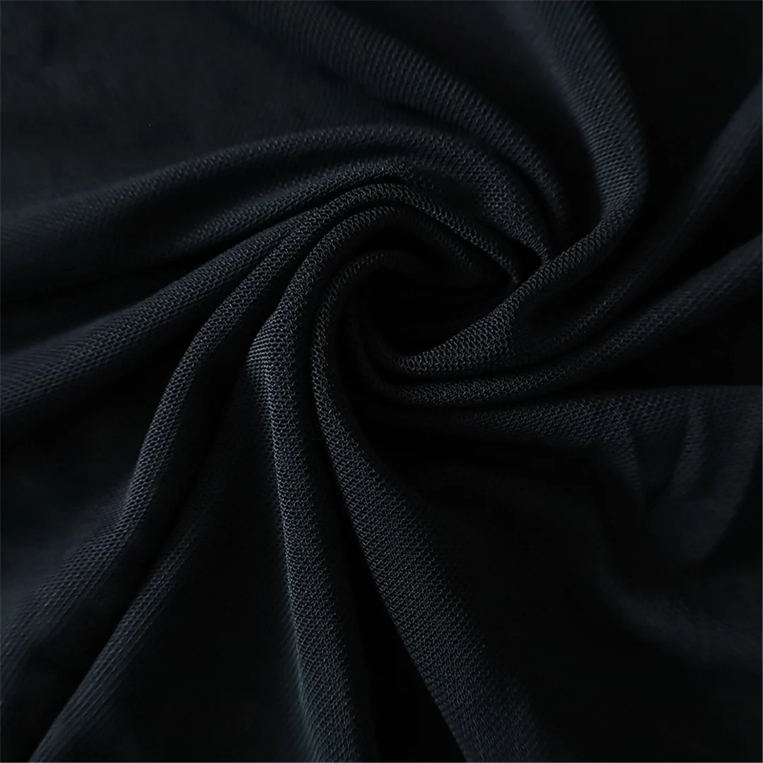 Langärmliges, durchsichtiges, gehäkeltes, gestricktes Tunika-Strandkleid, langes Strandkleid, Strandmode, Damenmode, V7055 – Detail 18