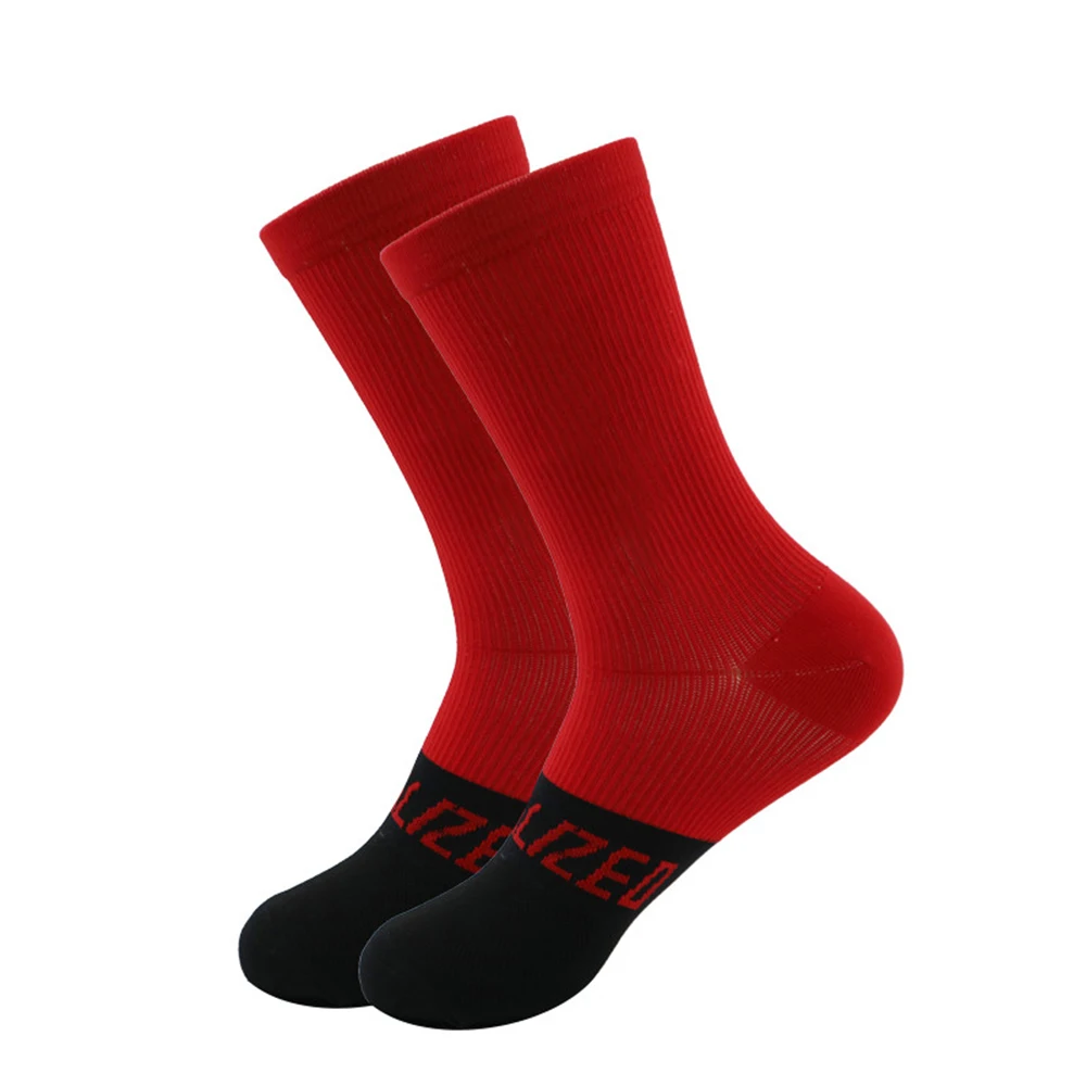 Men Sports Polyester Cotton Socks Sweat Absorption Breathable Anti Skid Running Outdoor Hiking Sport Sock Air Permeability Socks