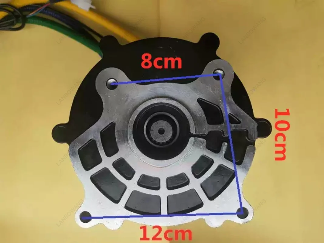 1500-3000W High Power Straight Groove Brushless DC Motor, Electric Tricycle Drive Motor Replacement Accessory