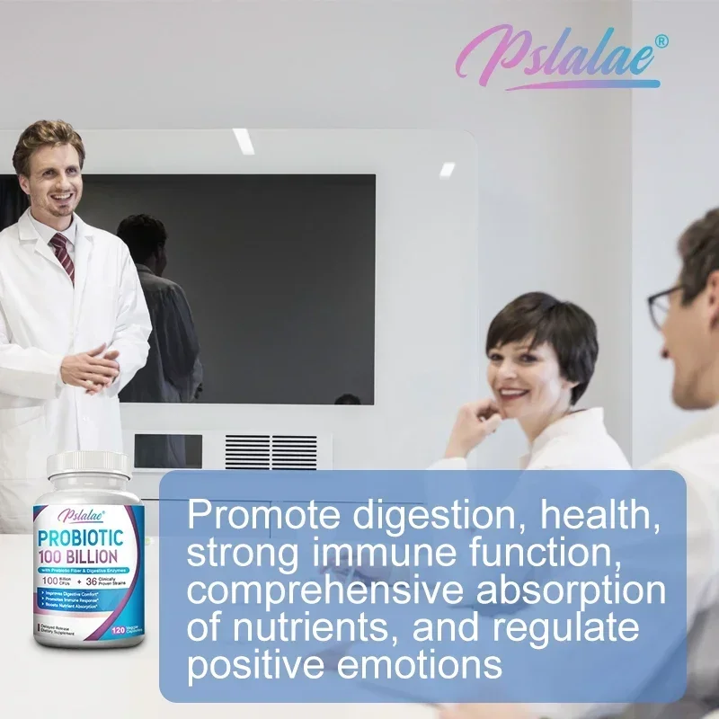 Probiotic Capsules - 100 Billion CFUS+36 Proven Strains, Digestive Health Supplement