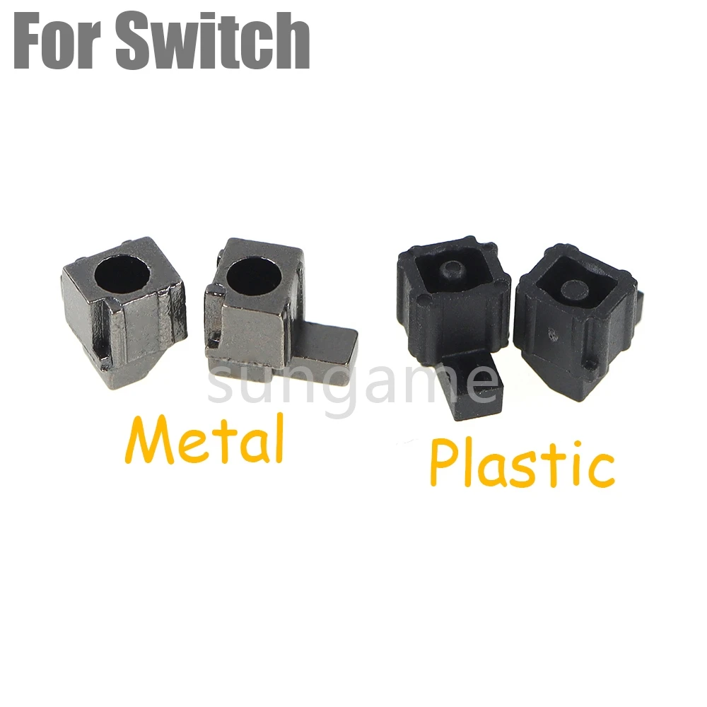 2pair Left Right Plastic and Metal Lock Buckle for Switch Joycon Consoles Loose Repair Parts Accessories