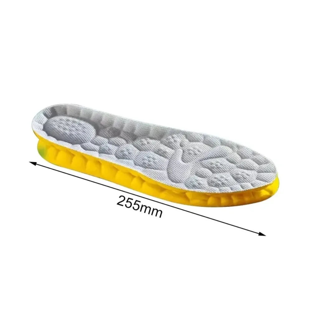 4D Cloud Tech Soft PU Cushion Shock Absorption & Orthotic Arch Support Ultimate Comfort Insoles for Running Walking & Standing